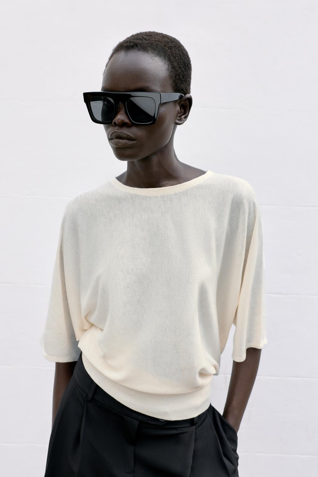 3/4 SLEEVE KNIT JUMPER