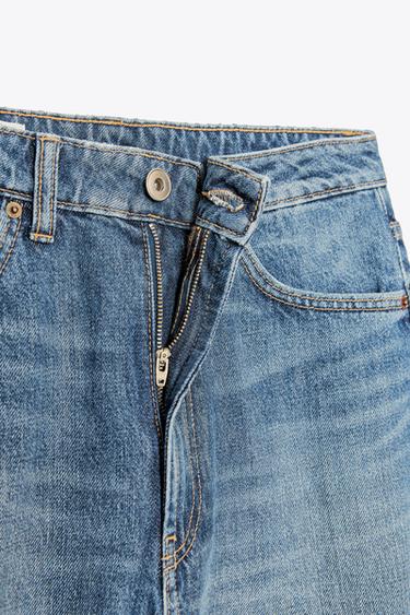 JEAN TRF BAGGY BALLON TAILLE MI-HAUTE - Bleu de Zara - Image 7