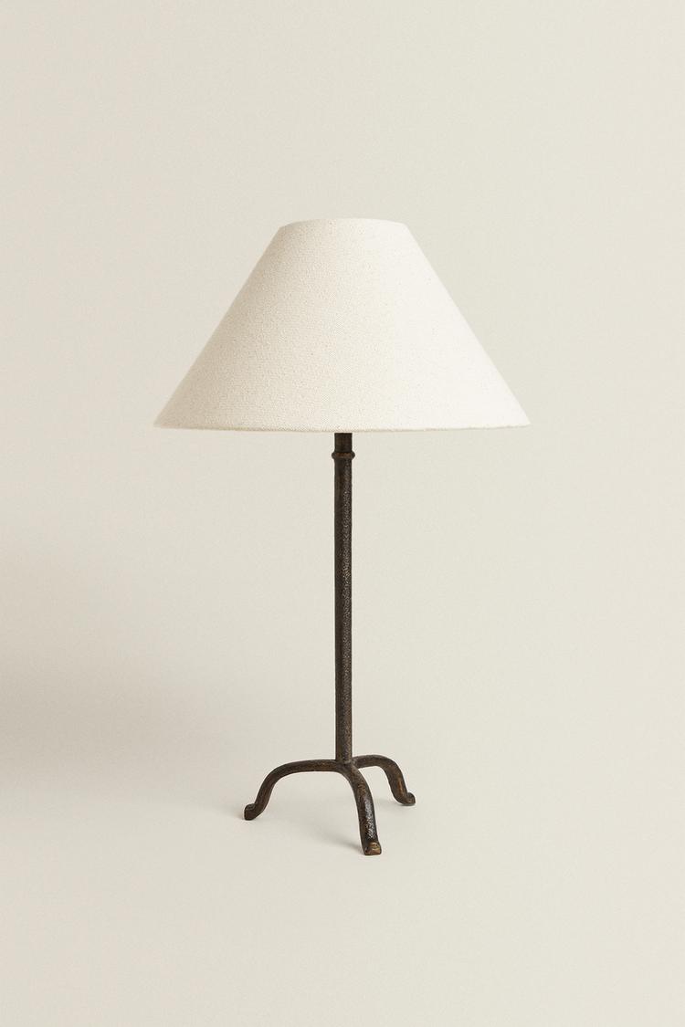 TABLE LAMP WITH TRIPOD BASE Black ZARA Turkey