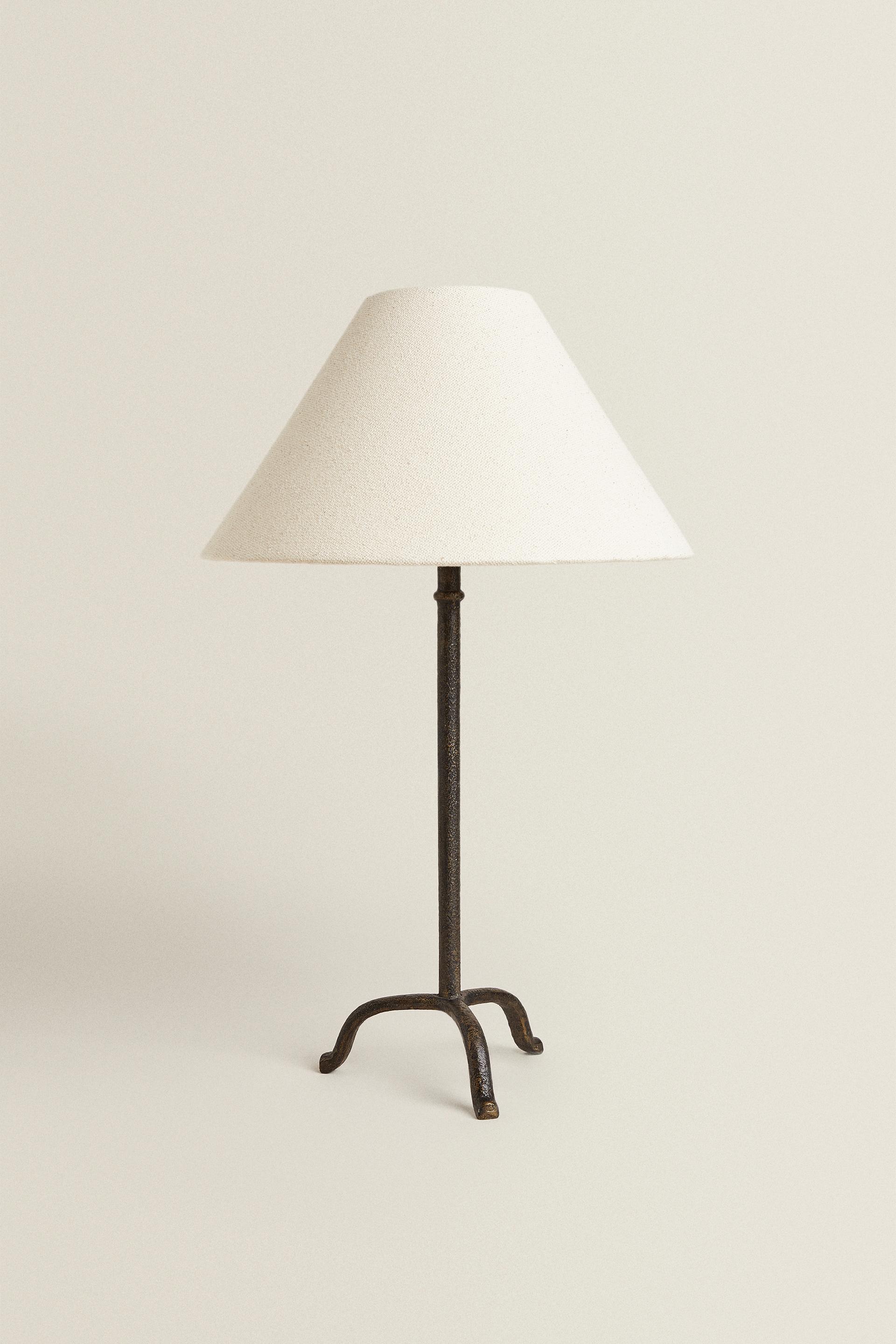 Tripod Base Table Lamp Black - Stylish Decor | ZARA