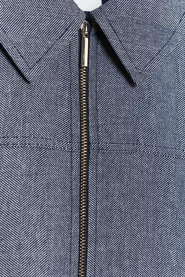ZIP-UP BLAZER - Blue by Zara - Image 9