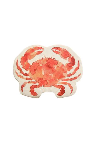 LOT DE SERVETTES DE TABLE EN PAPIER CRABE (LOT DE 20) - Orange de Zara