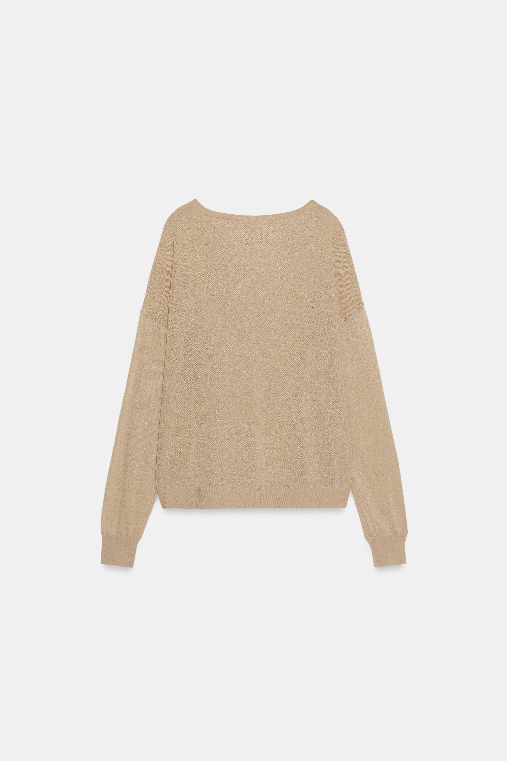 FINE KNIT V-NECK JUMPER