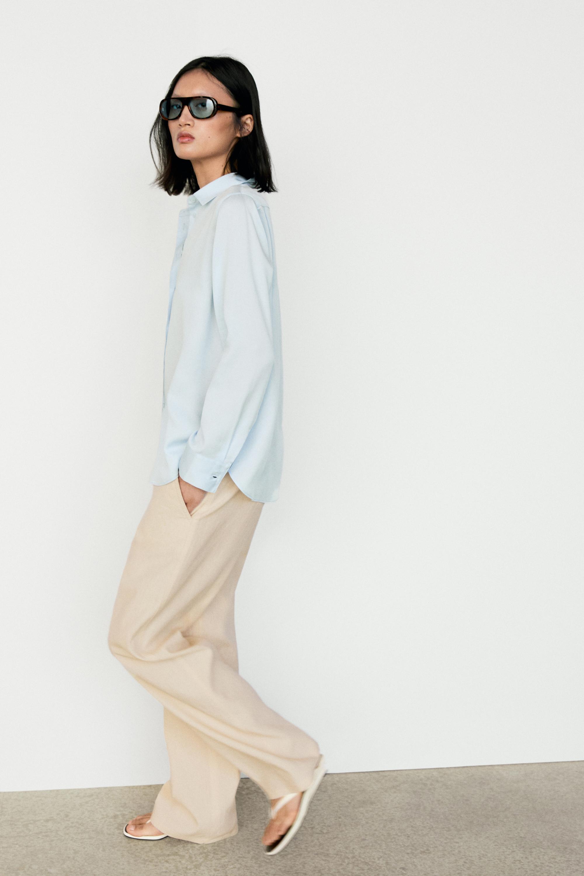 Lyocell flowing shirt