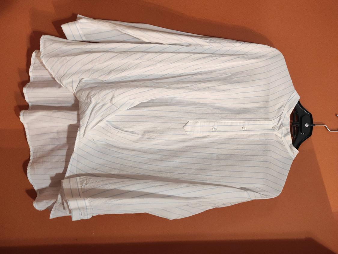 STRIPED BLOUSE WITH FRONT KNOT - Image 5