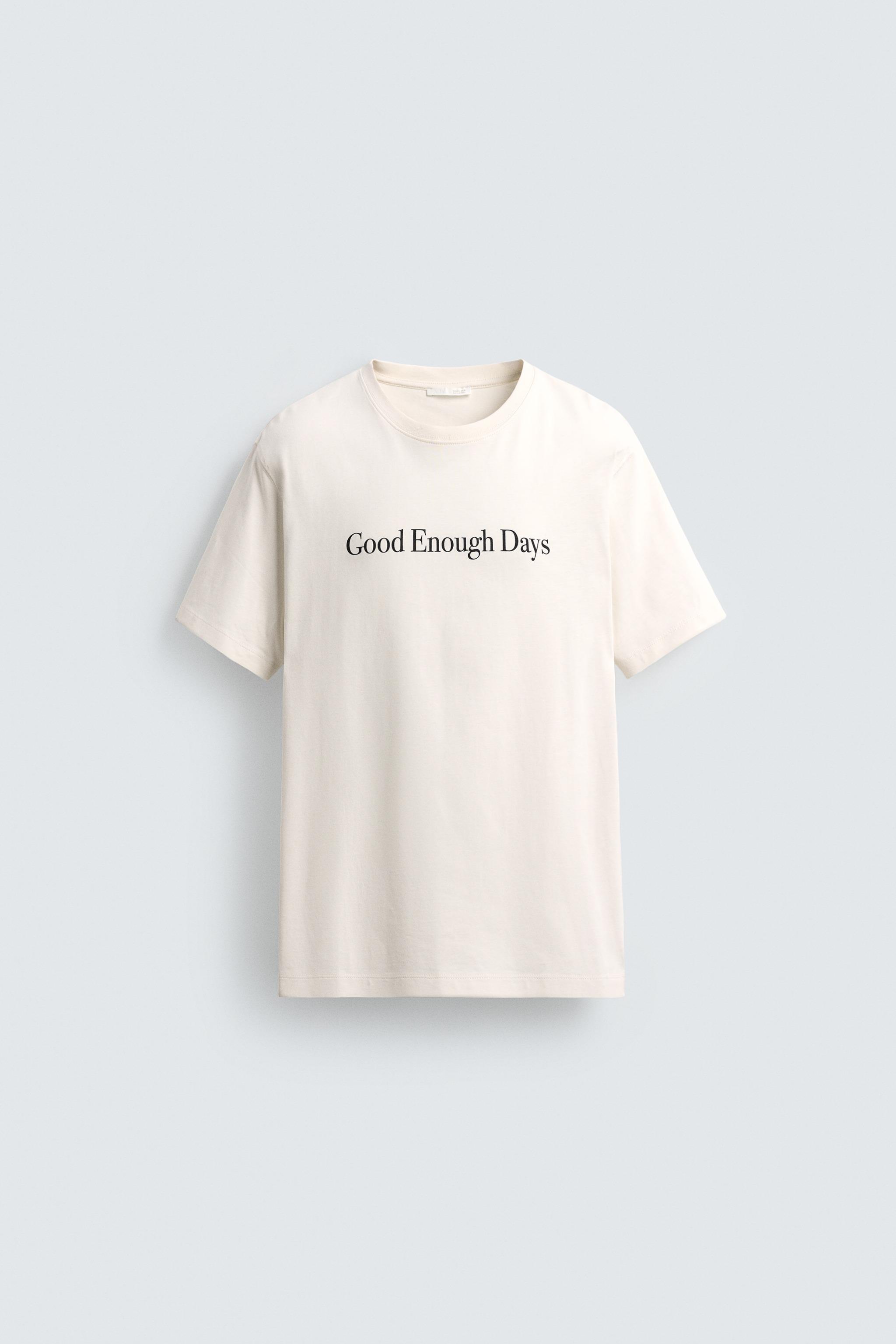 T-SHIRT À INSCRIPTION IMPRIMÉE