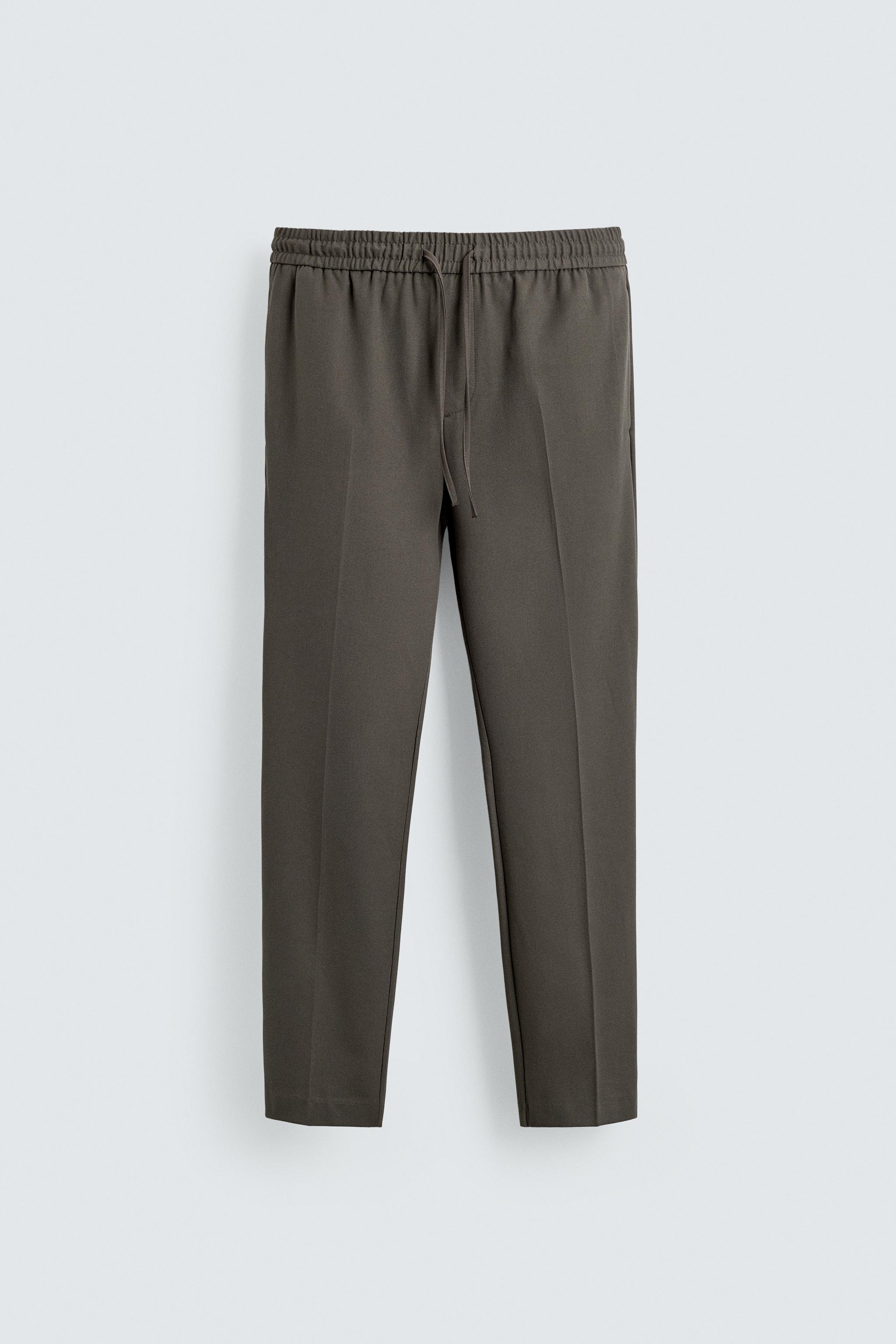 JOGGER WAIST STRETCH PANTS