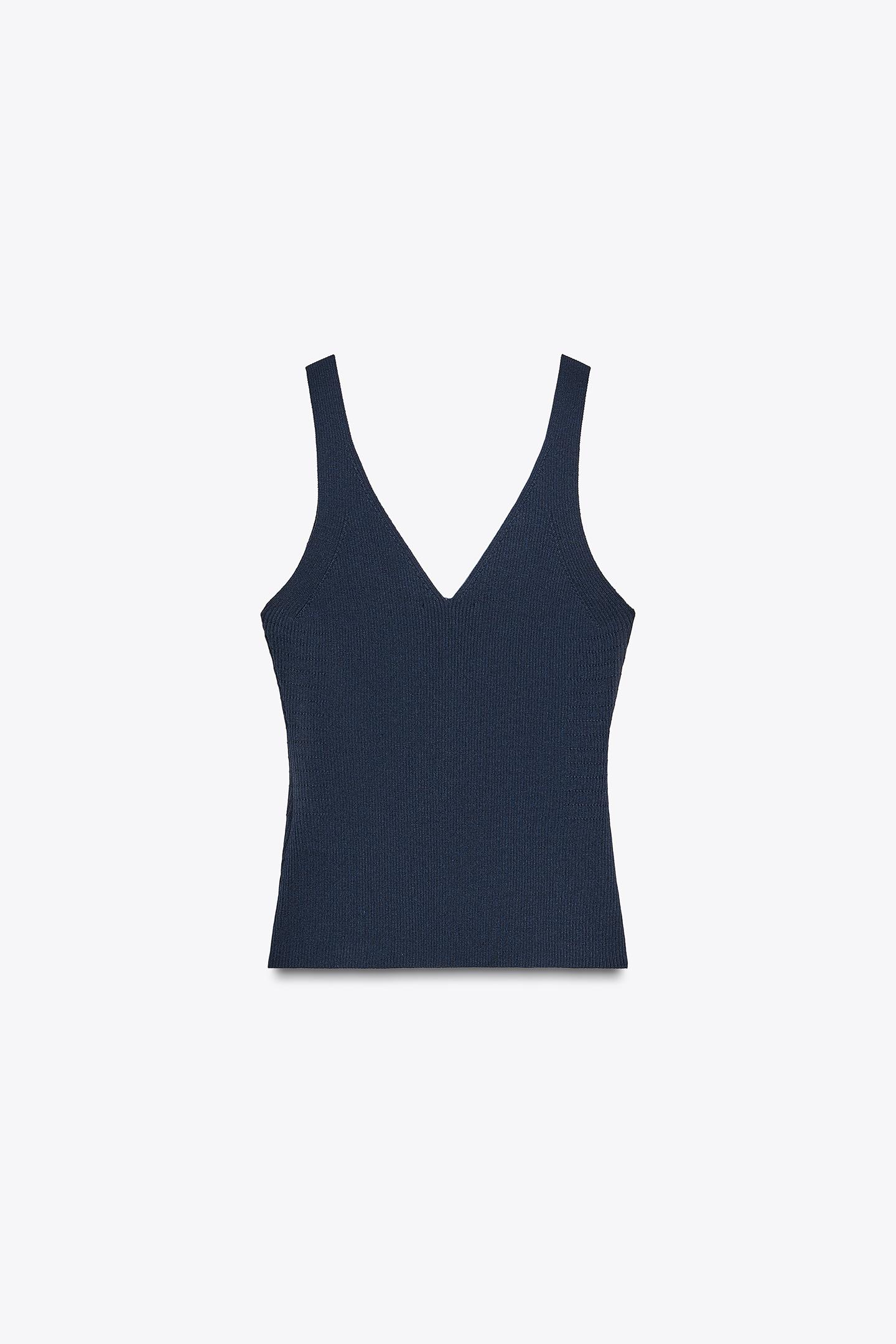 RIB KNIT TOP
