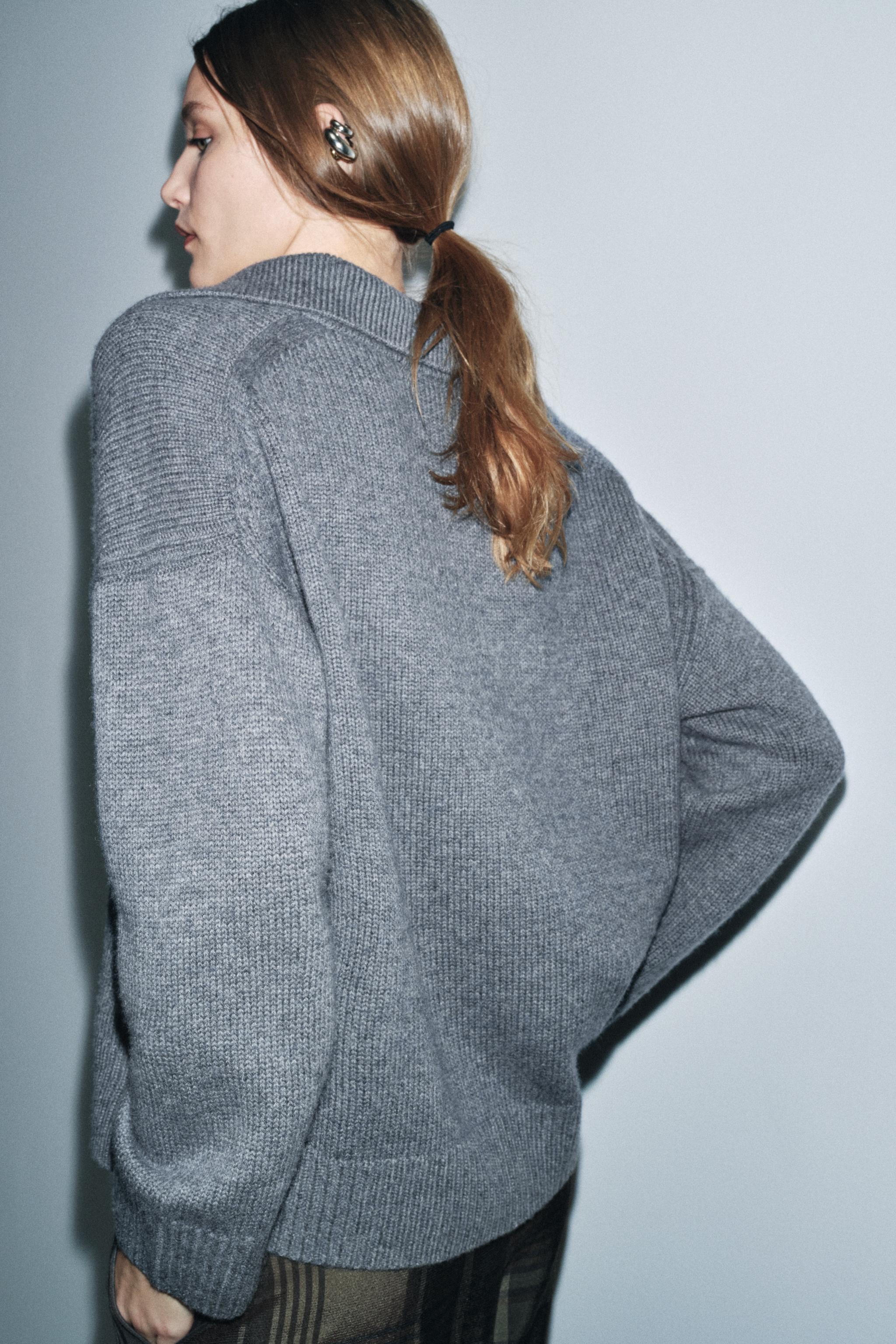 PULL EN LAINE ET CACHEMIRE