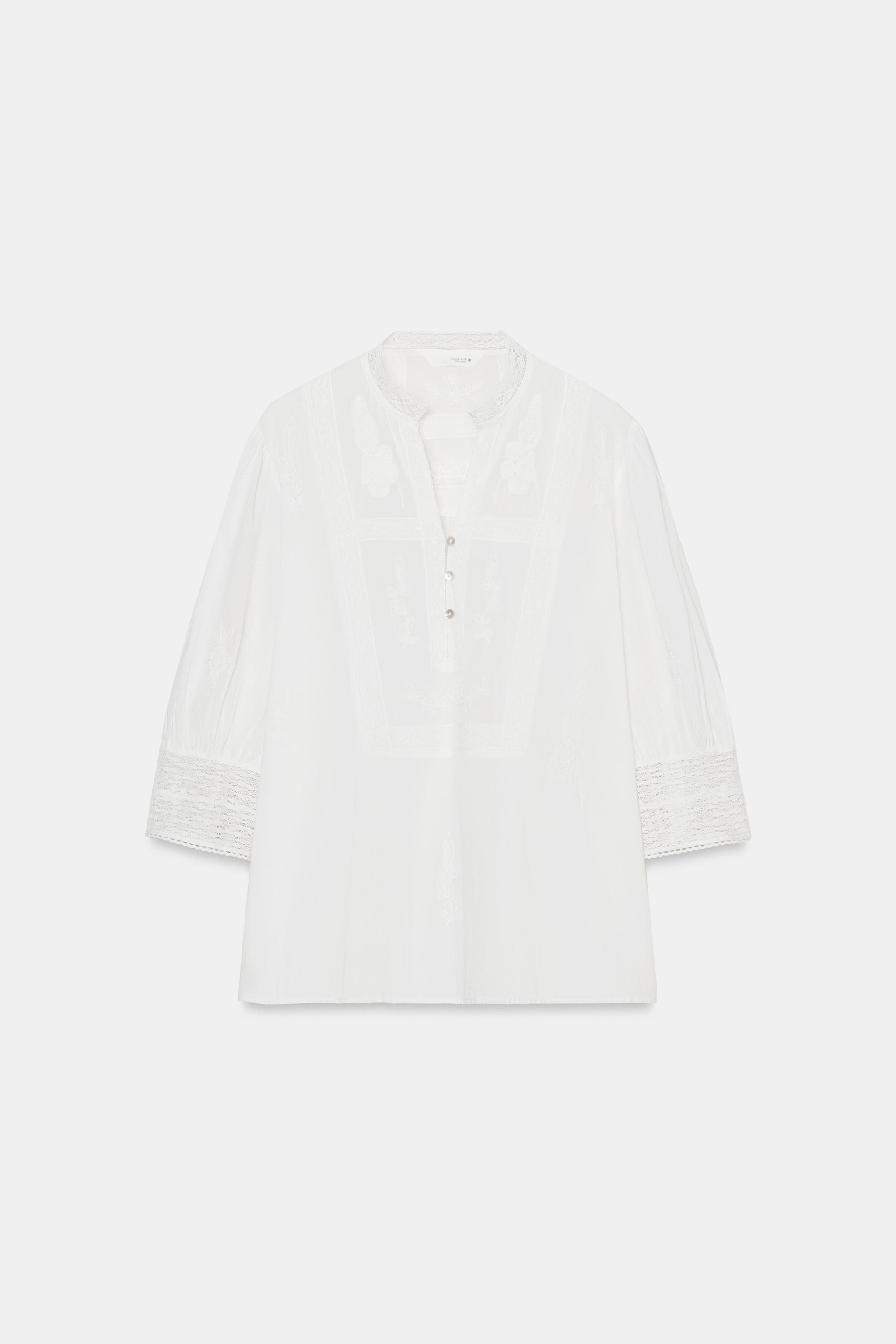 BLOUSE BRODÉE ZW COLLECTION