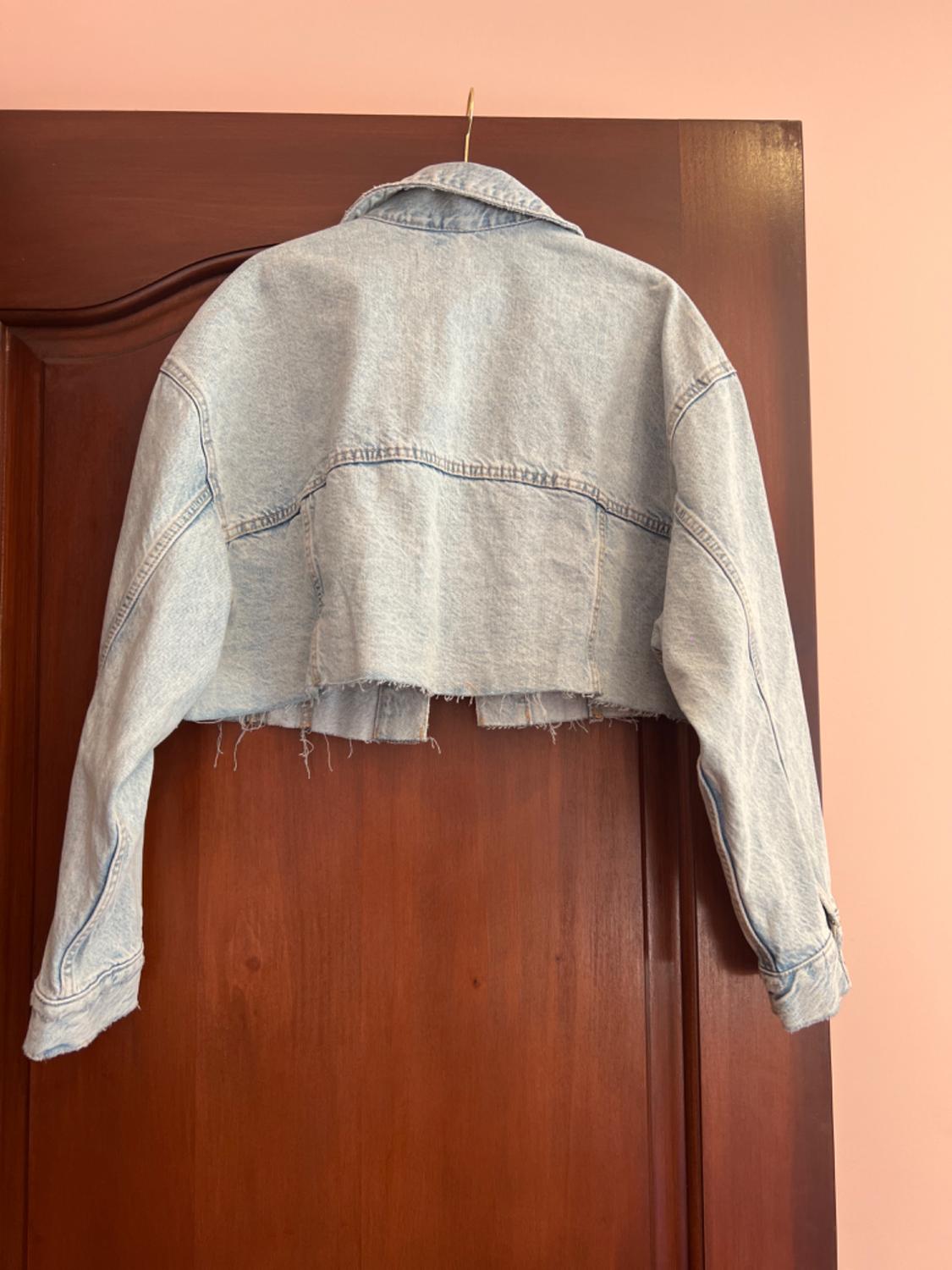 TRF ASYMMETRIC DENIM SHIRT - Image 3