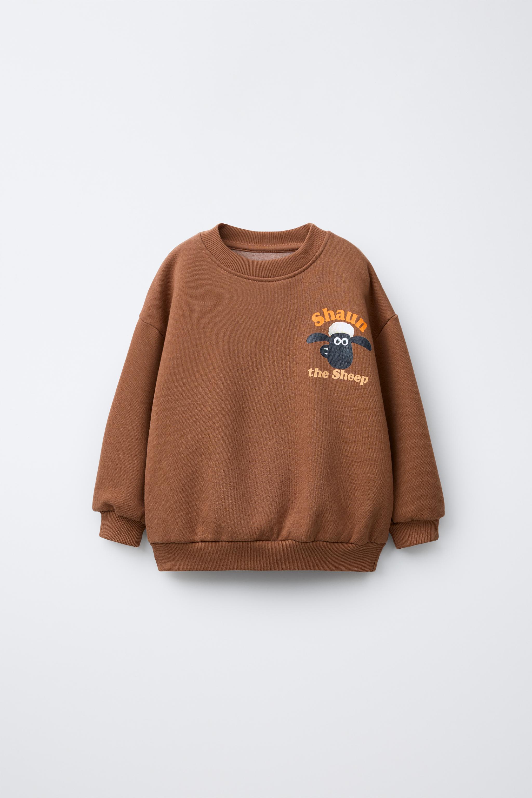 【 Saruwa2♡  】 SHAUN THE SHEEP ™ SWEATSHIRT - Light brown | ZARA United States