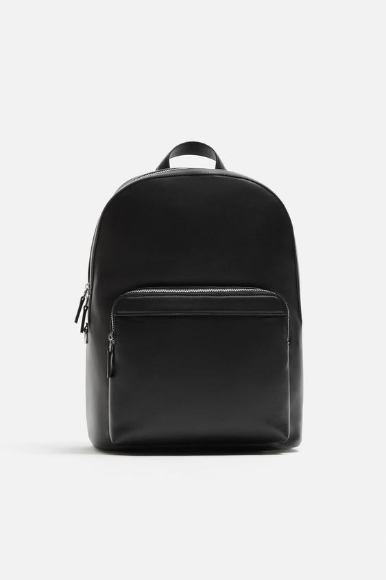 Zaino Uomo Zaino In Pelle Zara Backpack Zaino Pelle Nera Zara