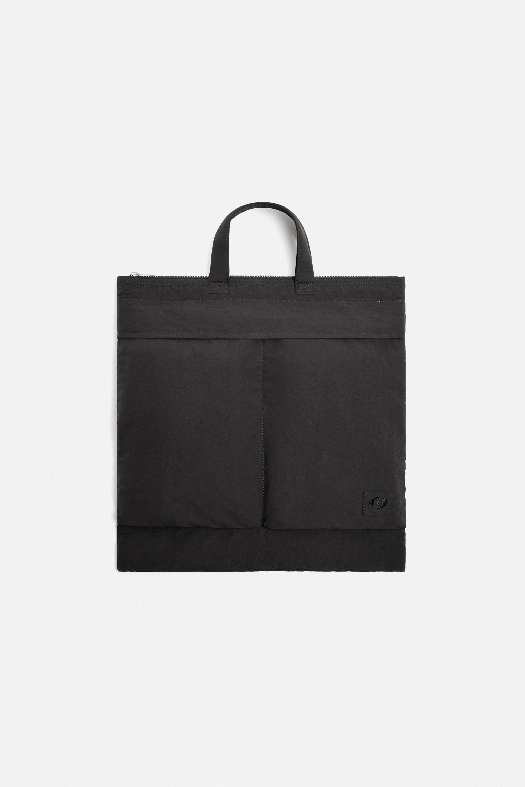 ZARA レザー トートバック レザー トートバッグ - グリーン | ZARA Japan / 日本