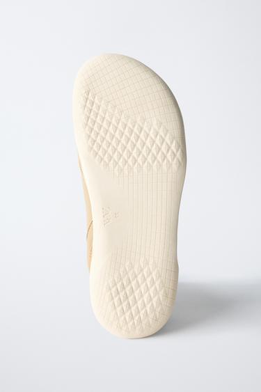 TENNIS EN CUIR BAREFOOT - Marron de Zara - Image 5