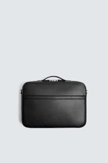 PLAIN BRIEFCASE - Black by Zara