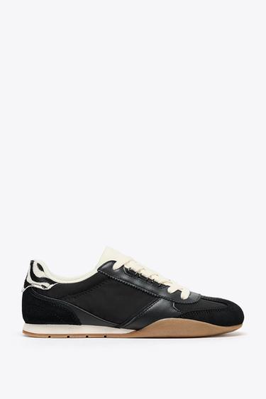 CONTRAST TRAINERS - Black by Zara - Image 0