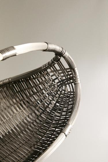PANIER BAS MÉTALLIQUE TRESSÉ I COLIN KING - P de Zara - Image 2