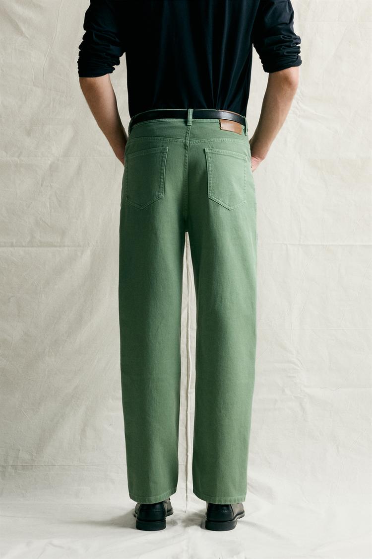 Jeans de corte relajado con efecto lavado 3