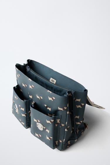 SAC À DOS CARTABLE CHIOTS - Bleu de Zara - Image 3