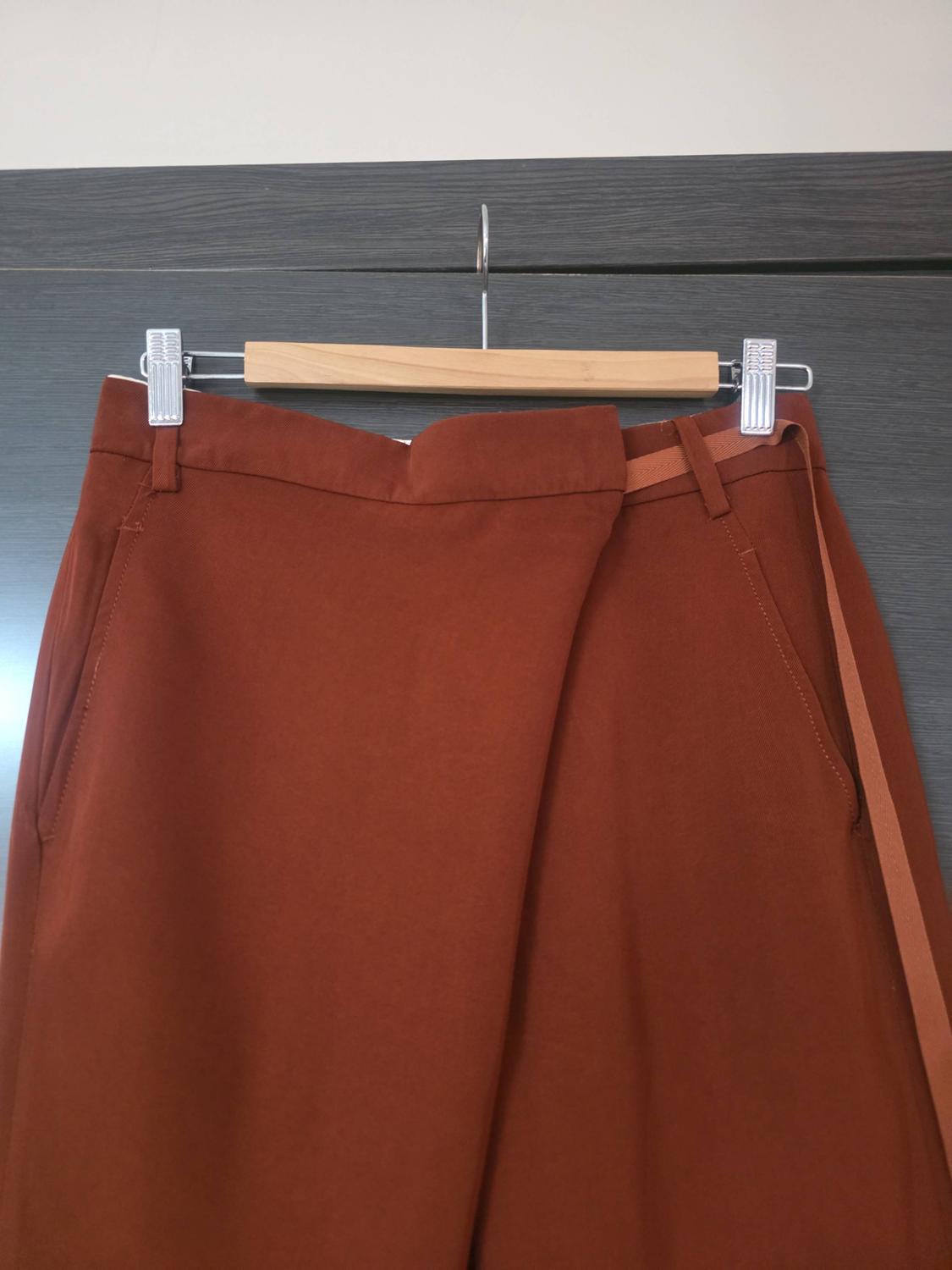 WRAP TROUSERS WITH TIED WAIST - Image 2