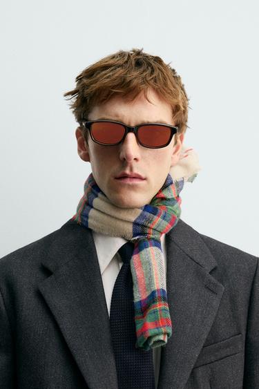 AARON LEVINE X ZARA OVAL SUNGLASSES - Brown by Zara - Image 0