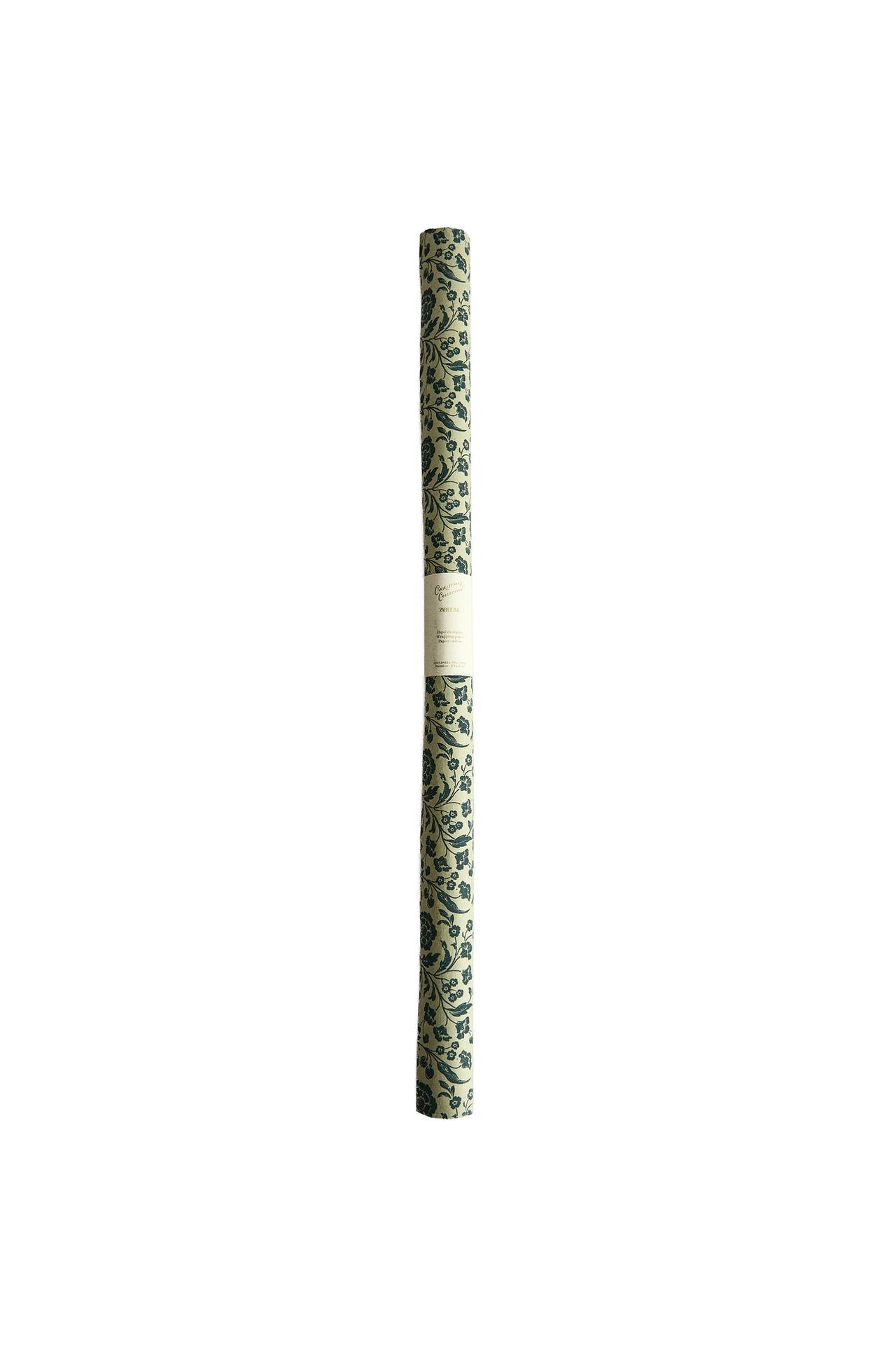 CHRISTMAS FLORAL WRAPPING PAPER