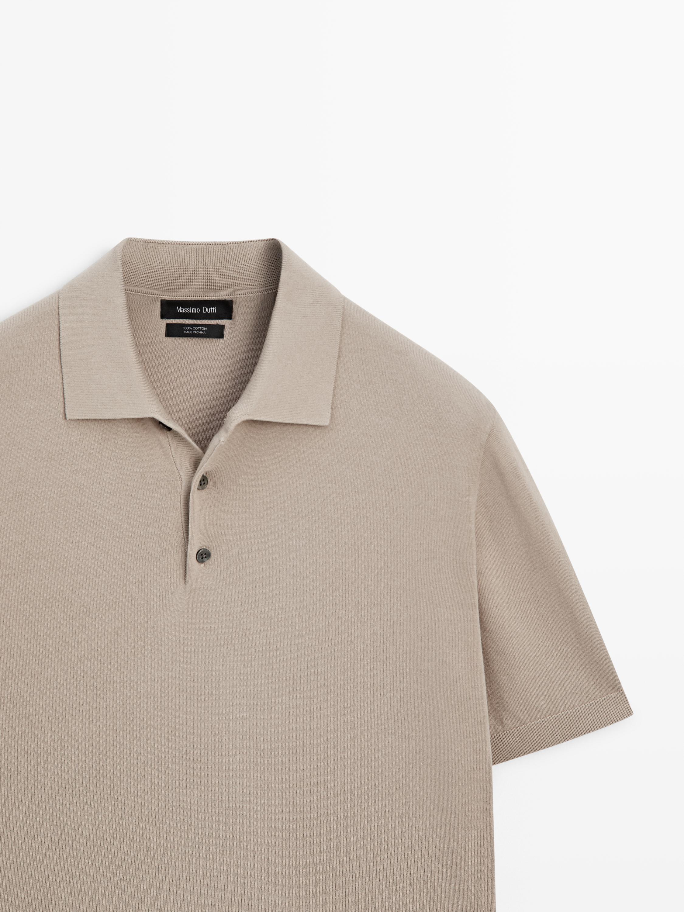 Polo en maille de coton