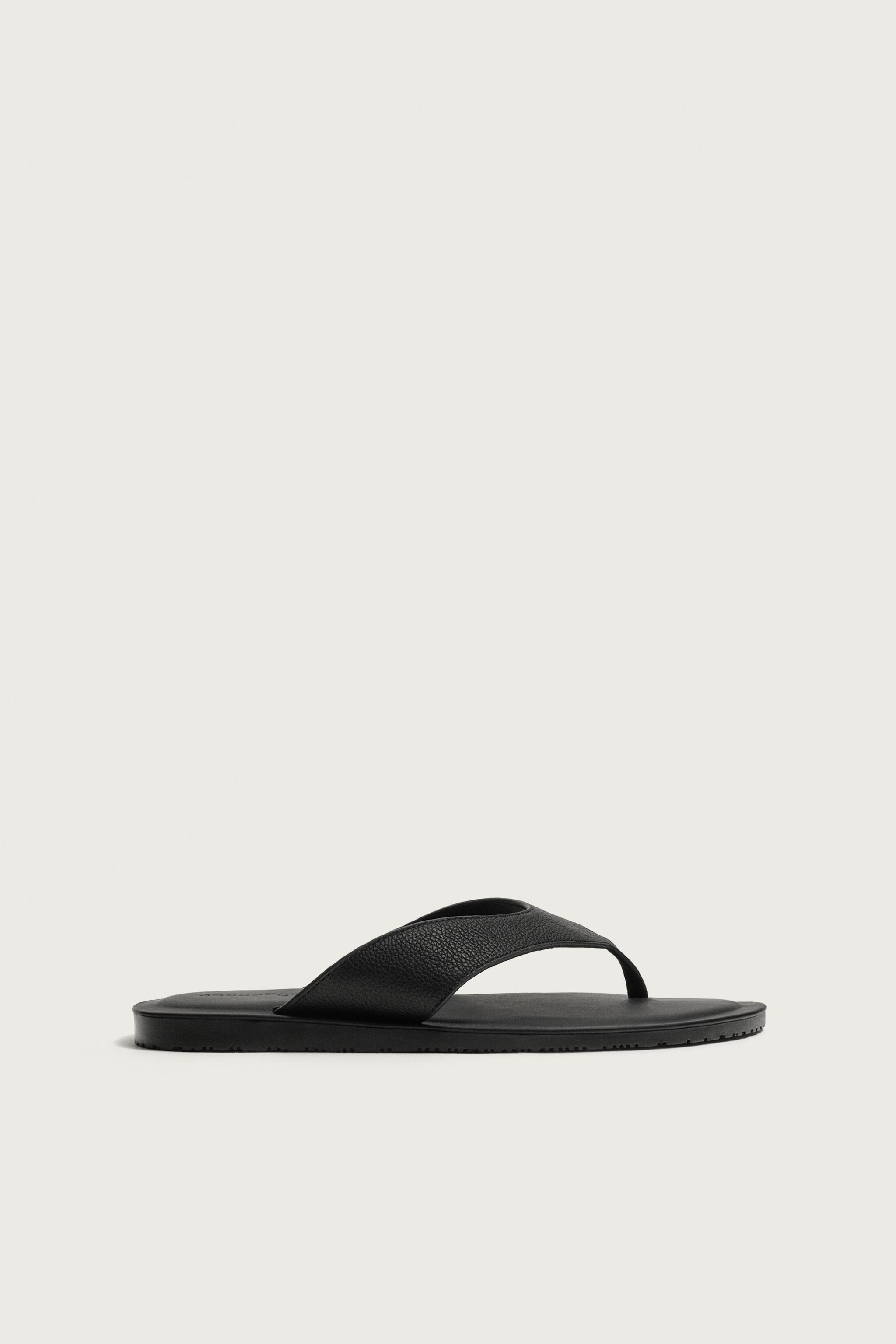 Leather Strap Sandals