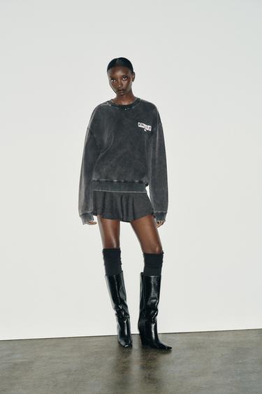 FALDA MINI OLANES RAYA DIPLOMÁTICA - Rayas de Zara