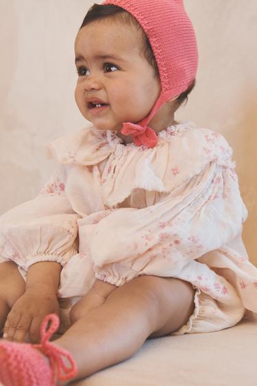 VESTIDO FLORES 100% RAMIO LIMITED EDITION - Rosas de Zara