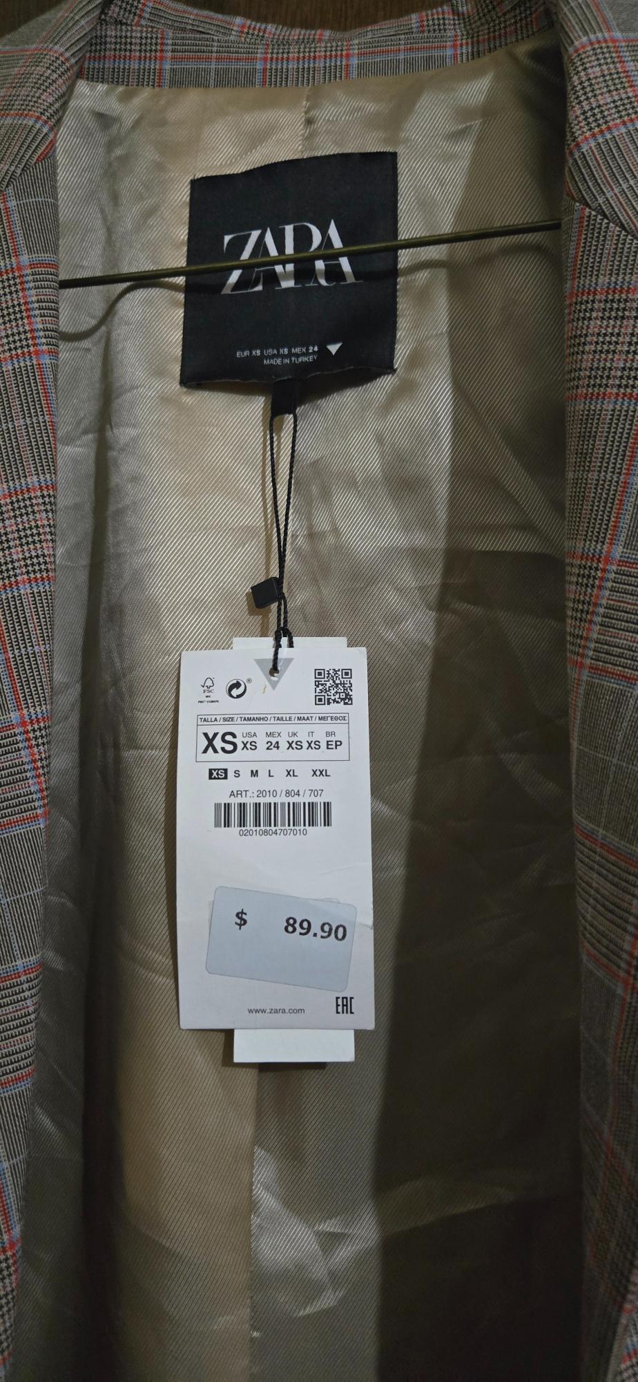 BLAZER OVERSIZE CUADROS - Image 3