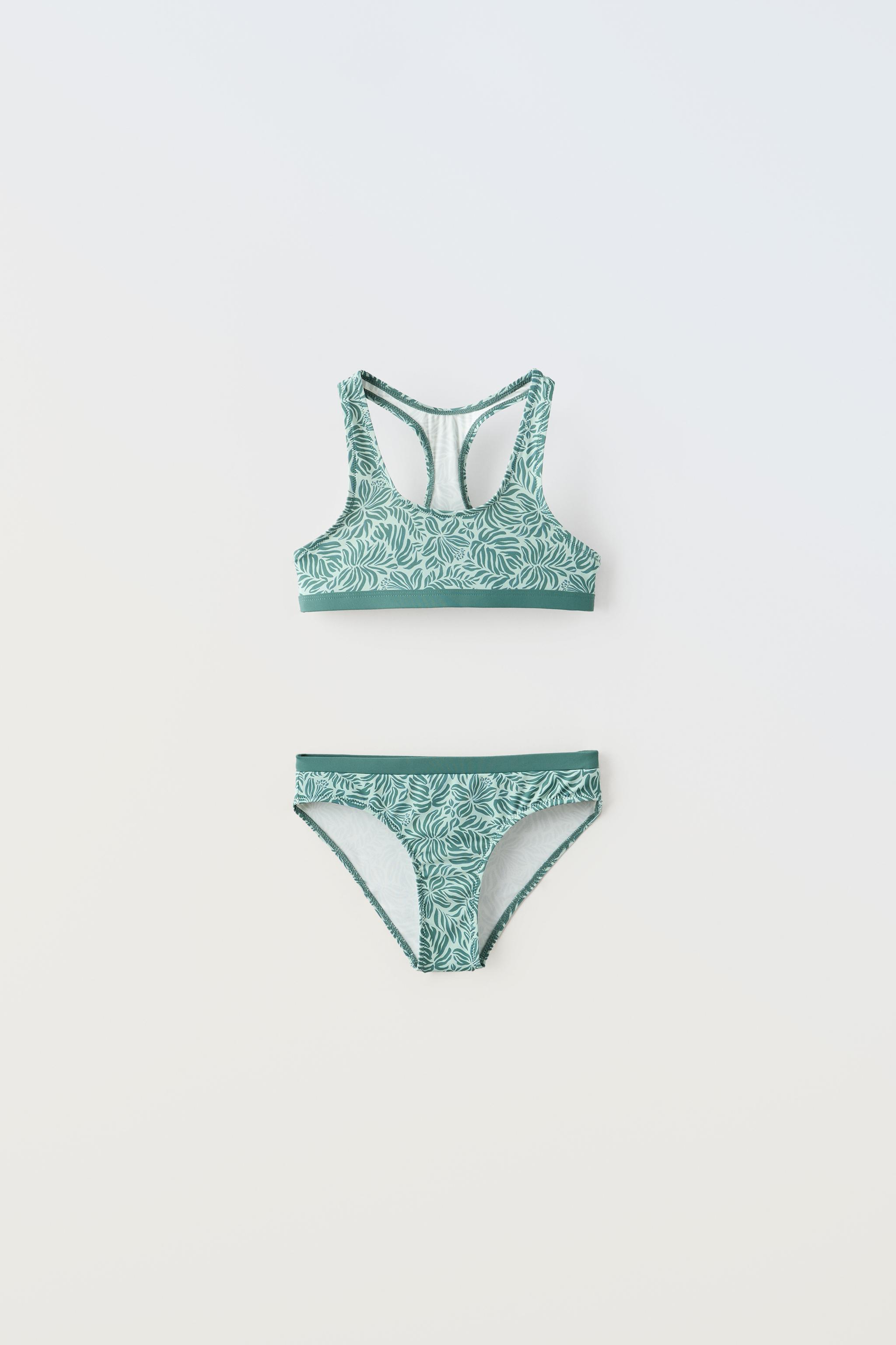 Cinta Elástica para Bikinis/Bañadores - Verde Azulado