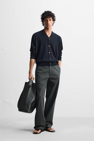 RELAXED-FIT-ANZUGHOSE - Anthrazit von Zara - Bild 0