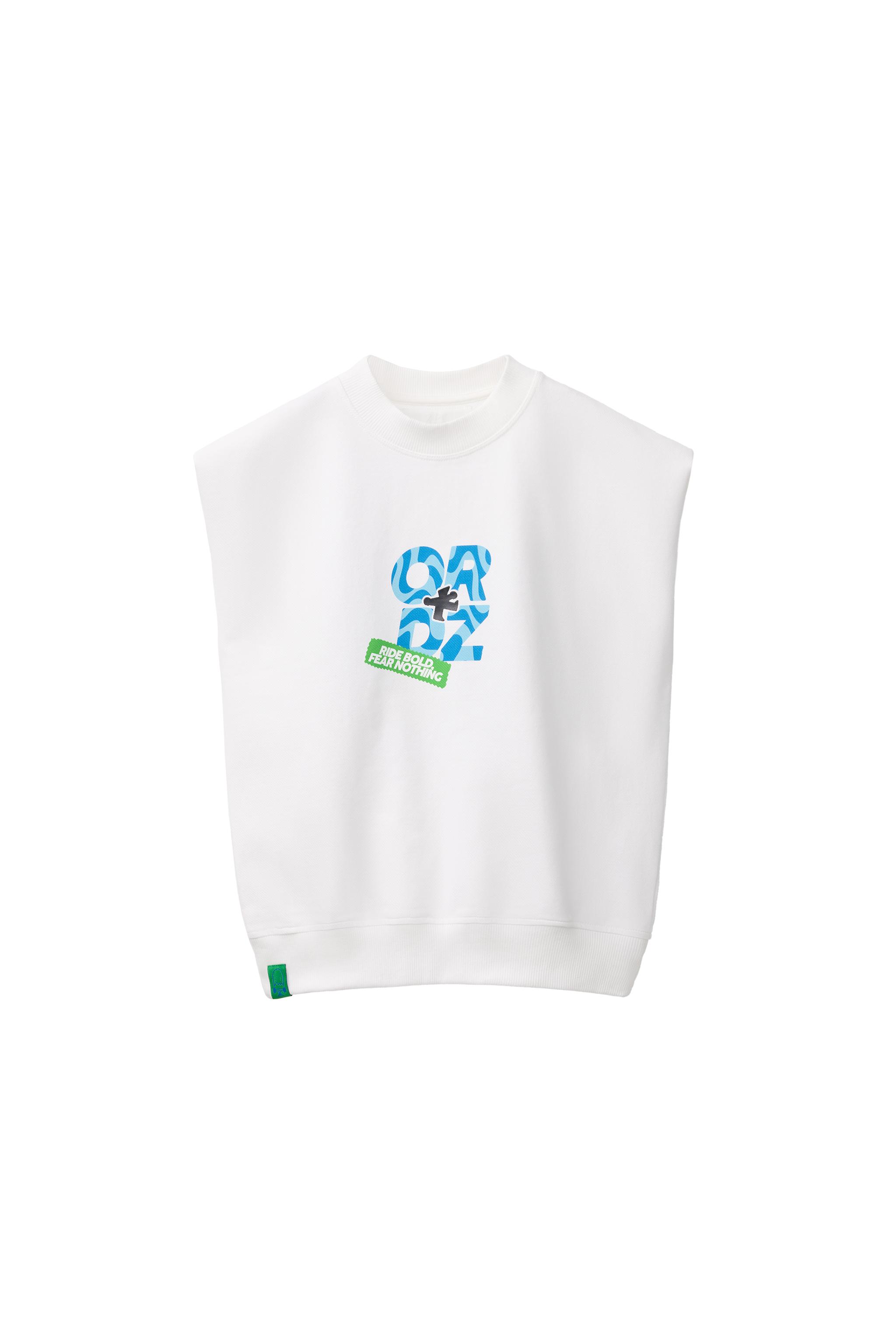 LOGO PRINT T-SHIRT - Oyster-white | ZARA United Kingdom