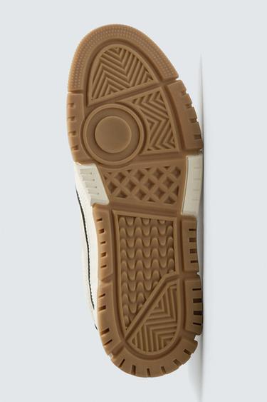 RETRO STYLE TRAINERS - White by Zara - Image 6