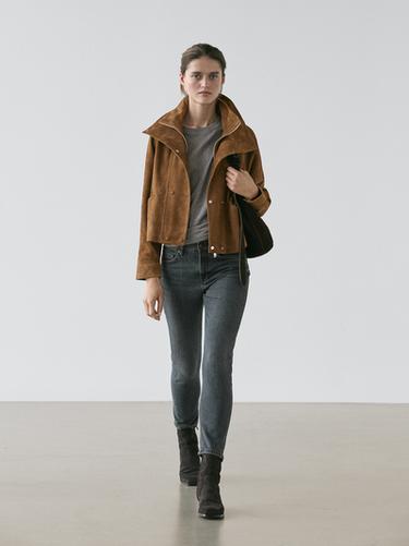 Zara Mid-rise cropped slim fit jeans - 470