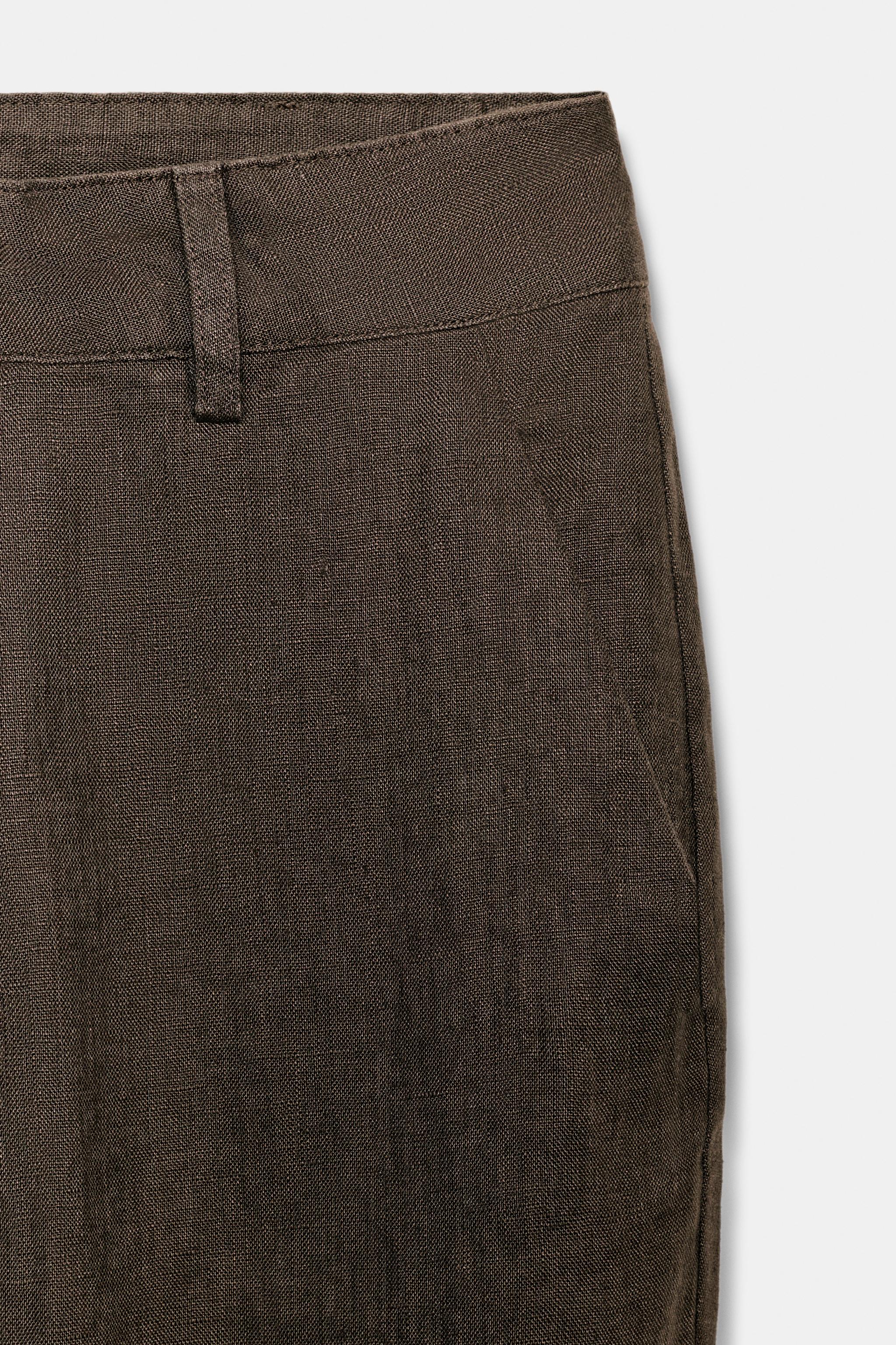 PANTALON ÉVASÉ LIN ZW COLLECTION