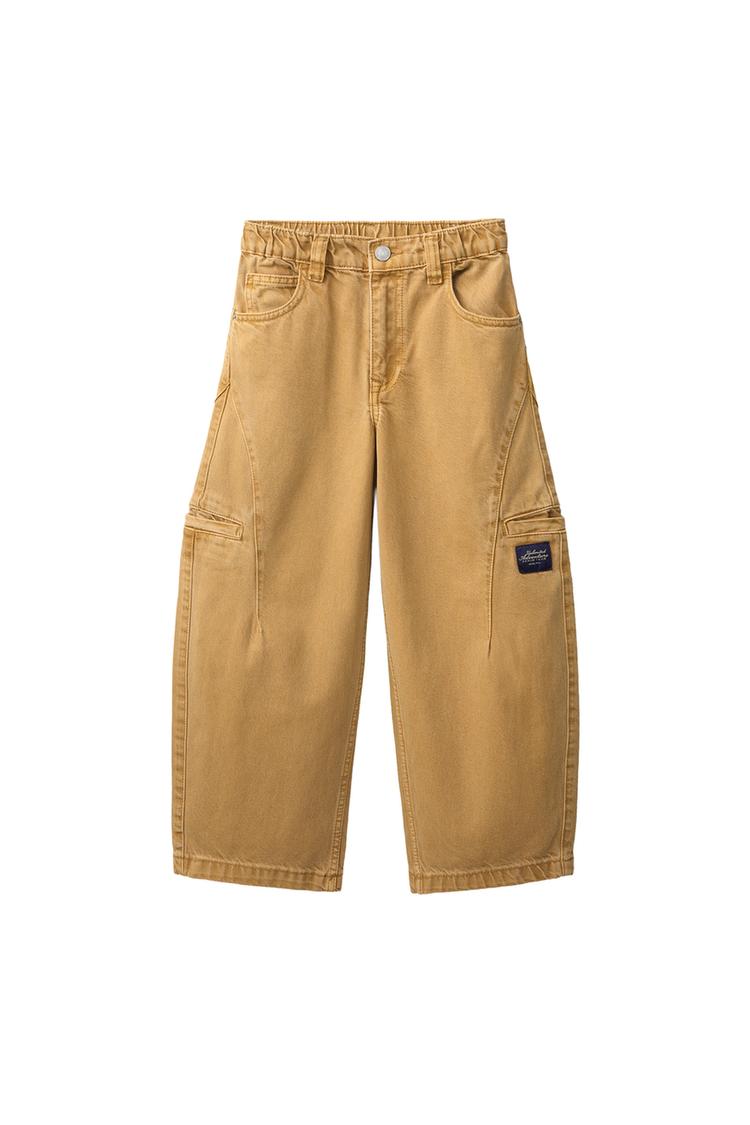 PANTALÓN BARREL CARGO ETIQUETA