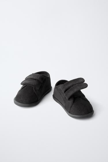 TENNIS EN VELOURS CÔTELÉ BAREFOOT - Gris anthracite de Zara - Image 5