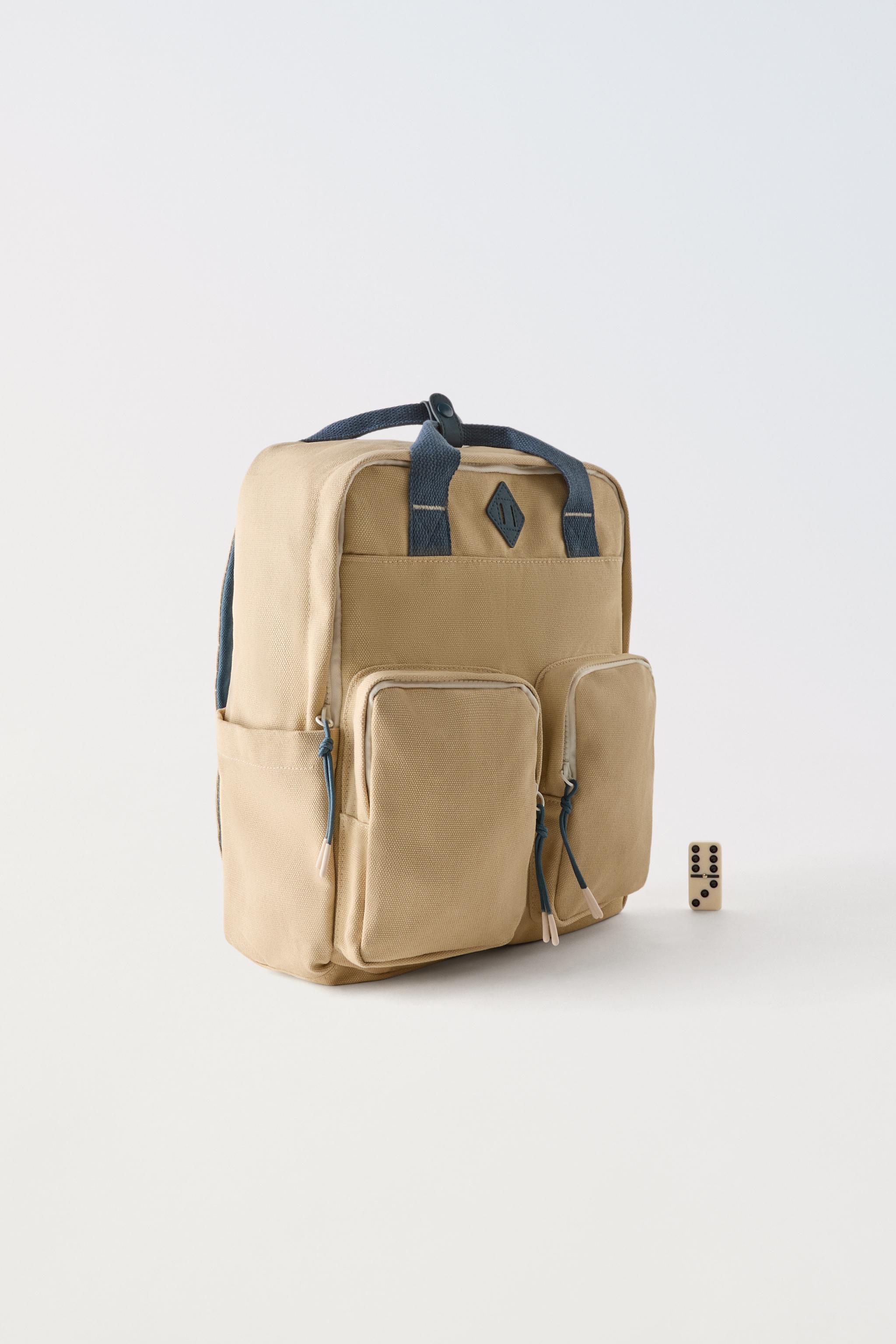 BACKPACK WITH POCKETS - Brown | ZARA United States