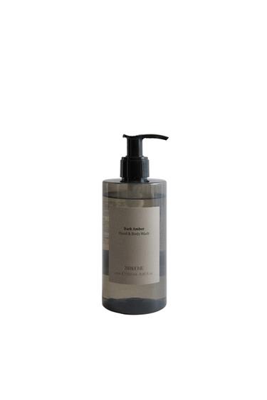 (250 ML) DARK AMBER FLYDENDE SÆBE - taupe brun fra Zara