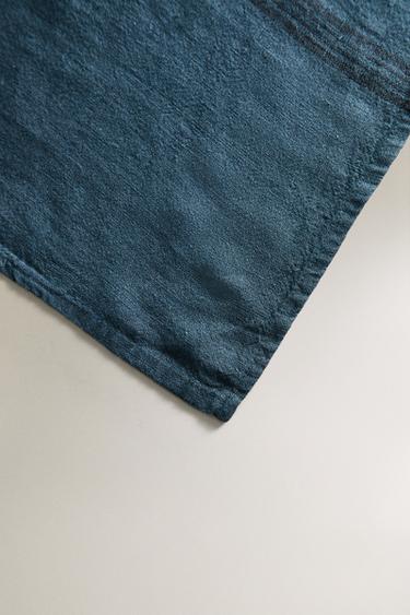 NAPPE LIN ÉPAIS COLORÉ - Bleu de Zara - Image 2