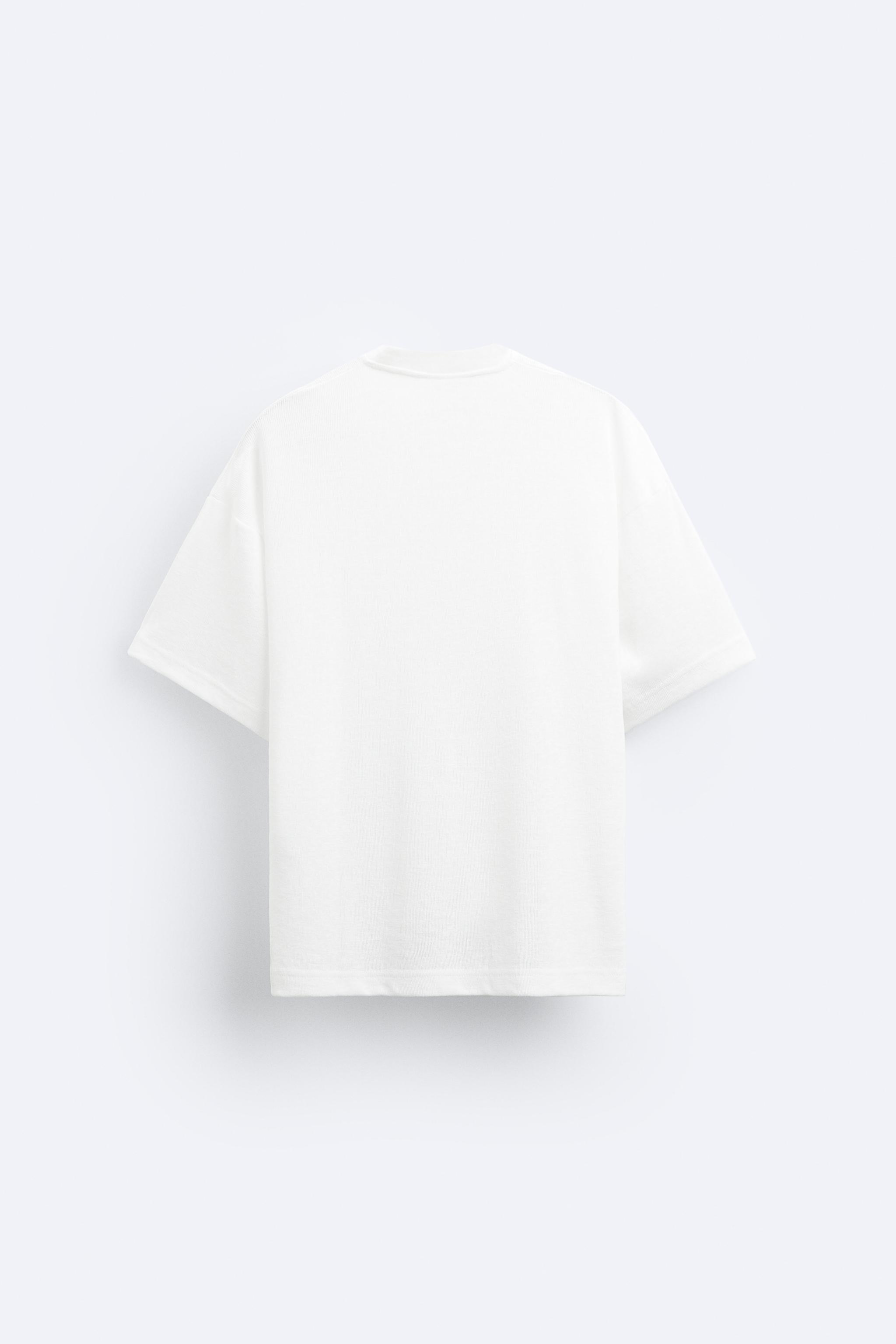 RIBBED PATCH T-SHIRT