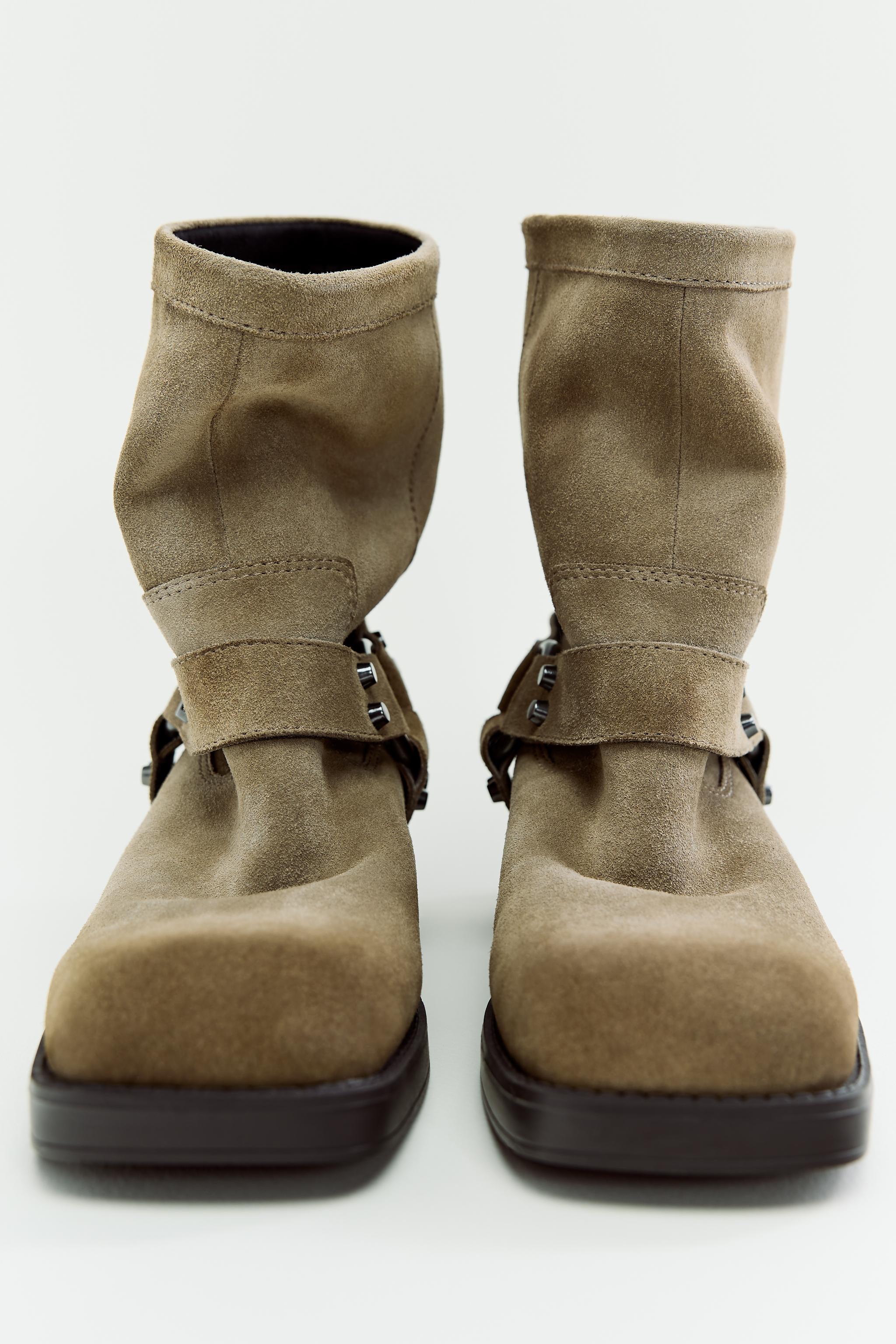 Botas altas best sale planas zara