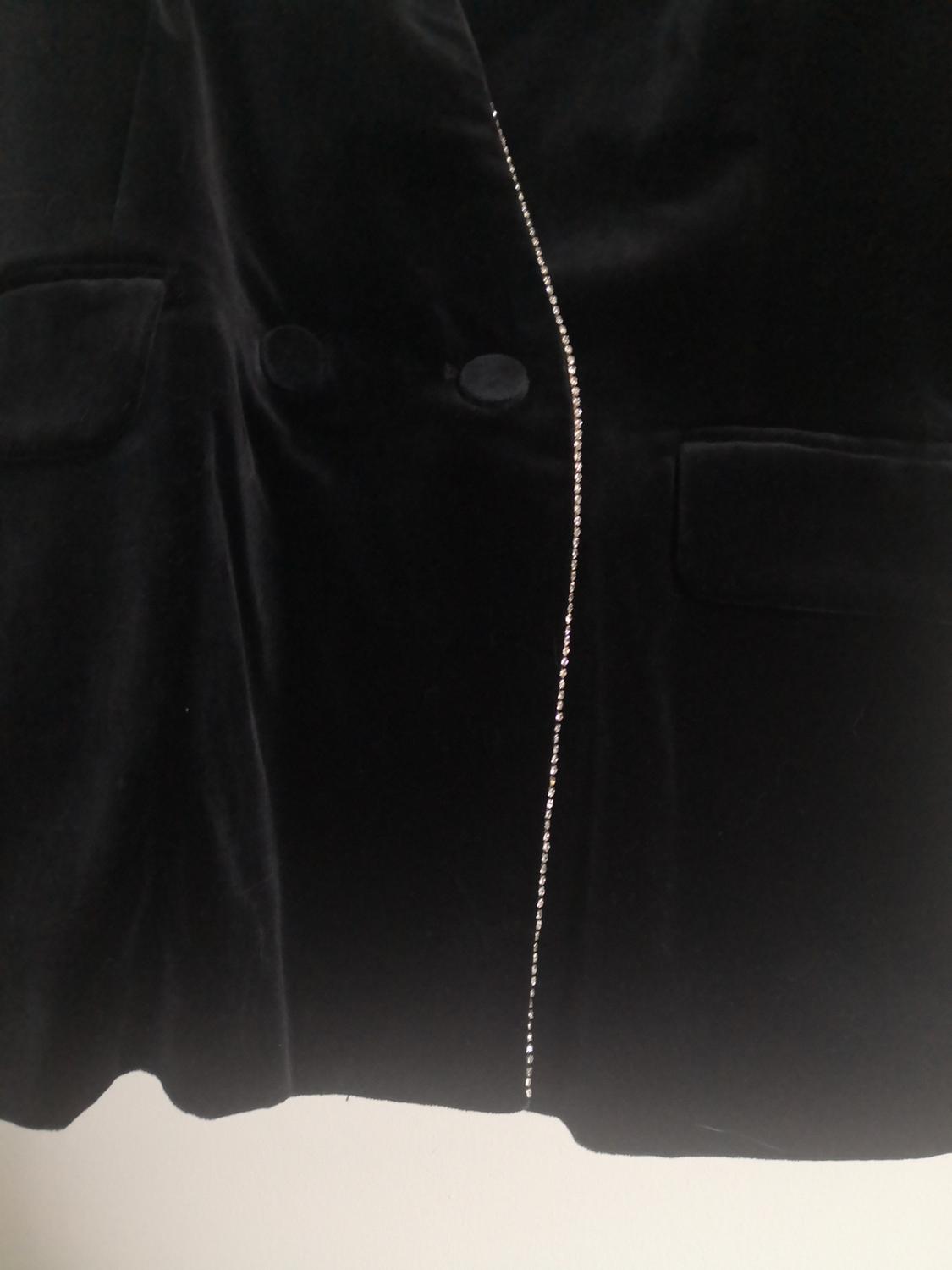 RHINESTONE VELVET BLAZER - LIMITED EDITION - Image 3
