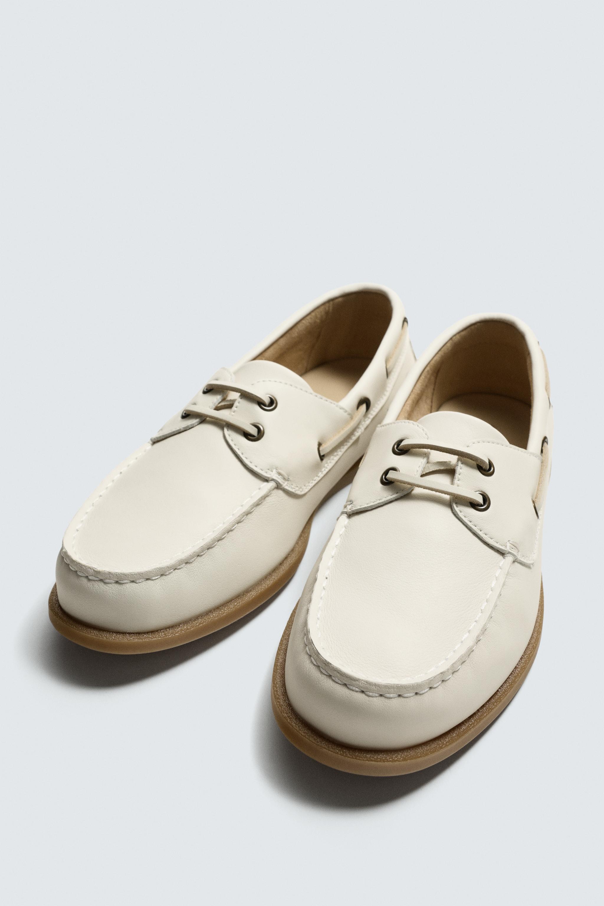 CHAUSSURES BATEAU EN CUIR