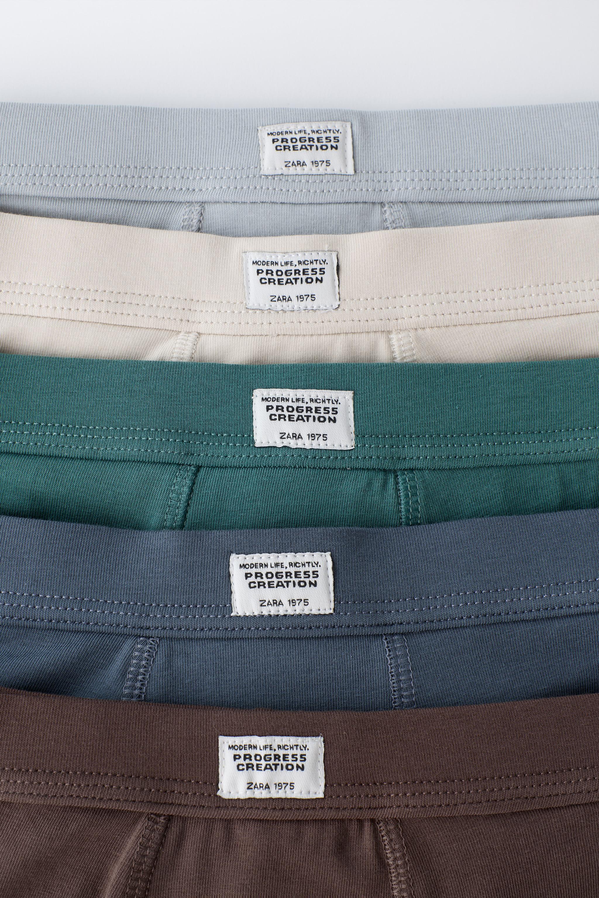 2-6 YEARS/ FIVE-PACK OF LABEL BOXERS