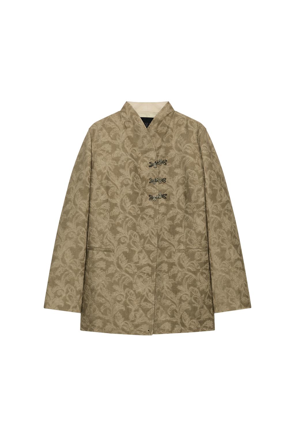 ZW COLLECTION JACQUARD FIREMAN CLASP BLAZER - image 3
