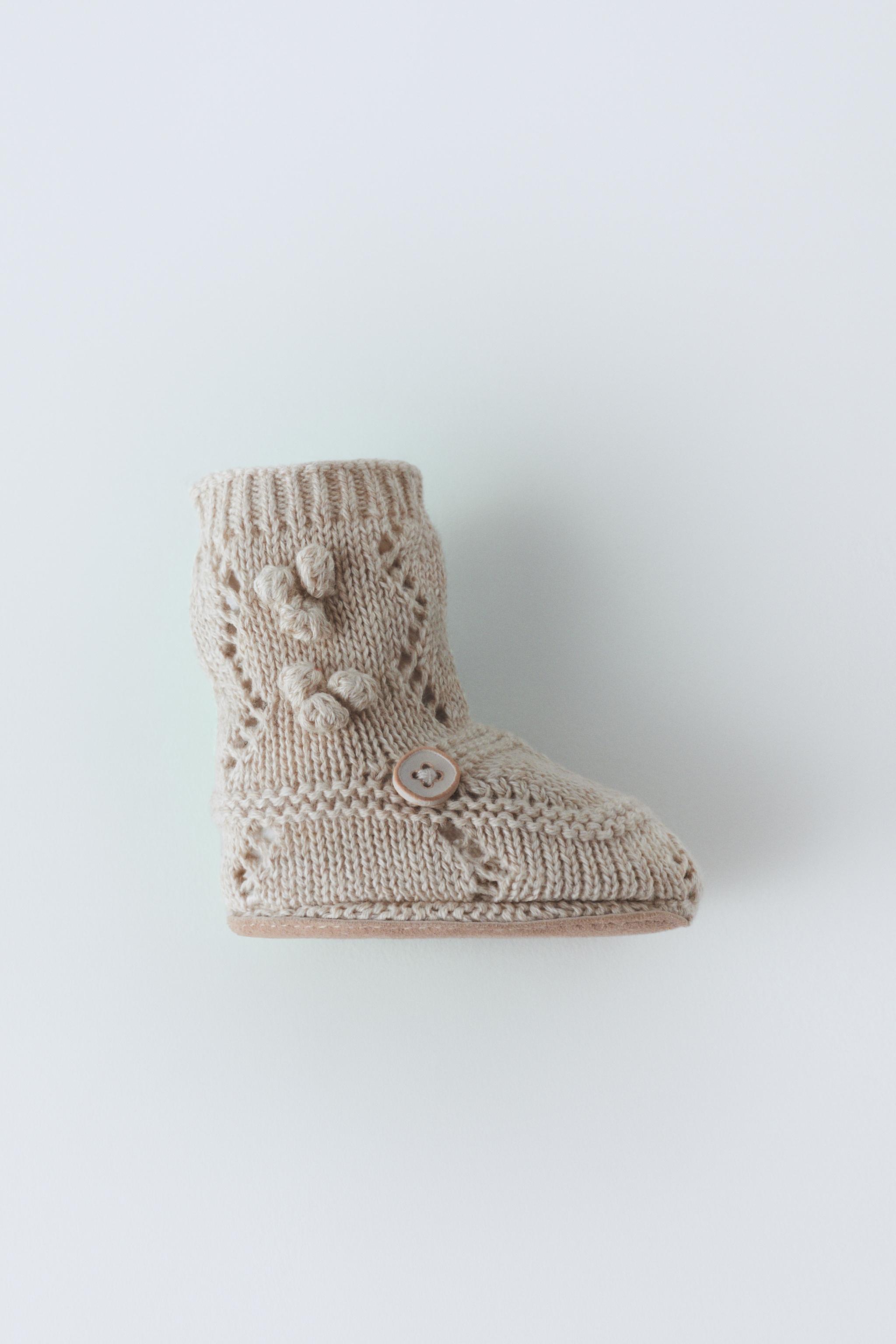 Zara clearance baby booties